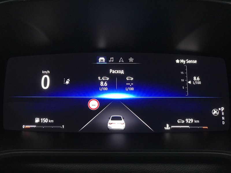 У режимі MySense картинку можна налаштовувати самостійно