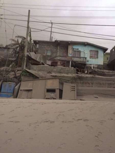 Ла-Суфриер, Сент-винсент, извержение