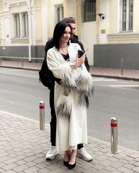 Анастасія Приходько з чоловіком