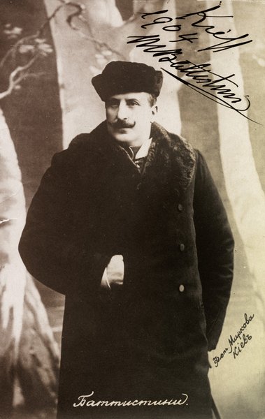 Маттиа Баттистини, старинные открытки, ретро фото