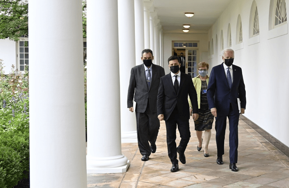 Встреча Зеленского и Байдена в Вашингтоне