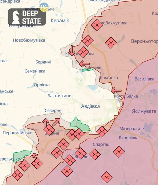 Авдеевское направление, Авдеевка, Ласточкино, Тоненькое, Первомайское, Невельское, Донецкая область