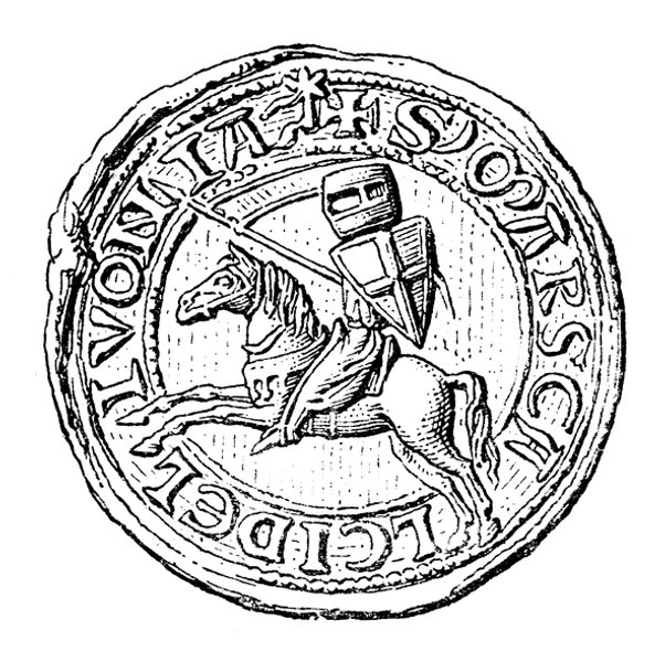 Официальная печать фельдмаршала Ливонии