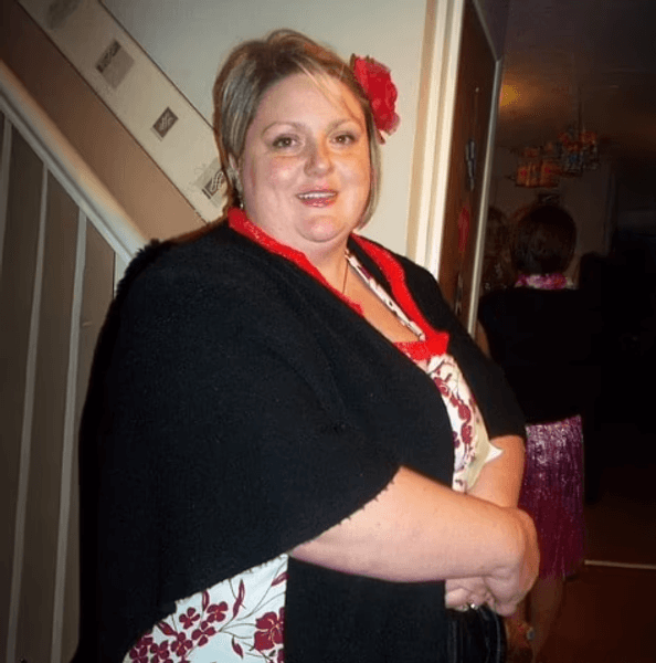 Алі Ріджлі до схуднення