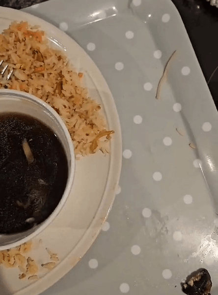 Мышь в супе, еда, китайская еда, мышь, грызун, что-то в еде, крыса в еде, суп, еда на вынос, заказала еду