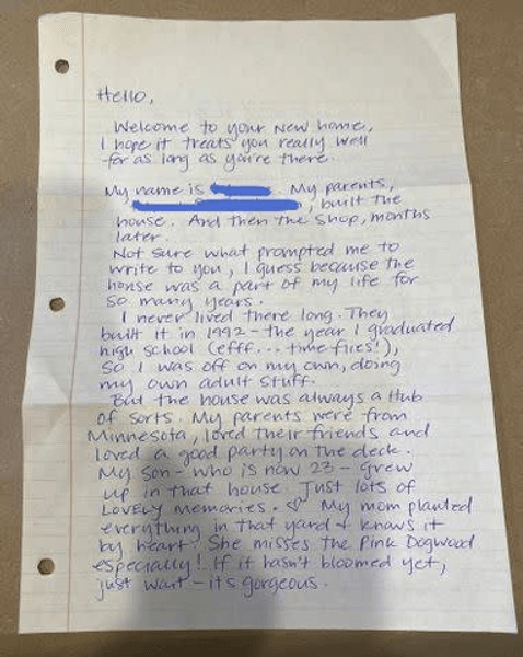 Текст листа