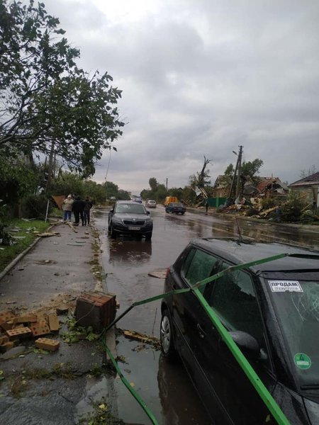 Стихия в Кропивницком