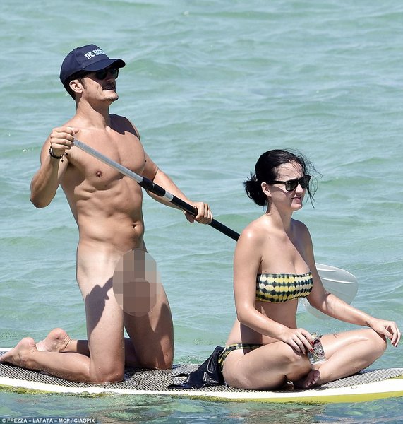 Орландо Блум, Кэти Перри, отдых