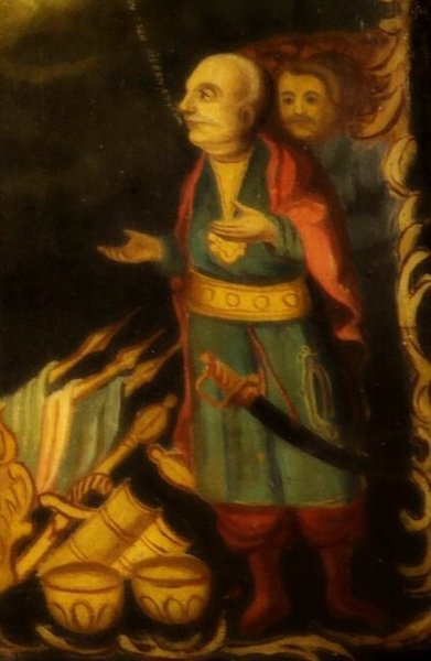 Петр Калнышевский, икона "Покров"