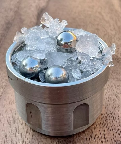 лед, новая форма льда