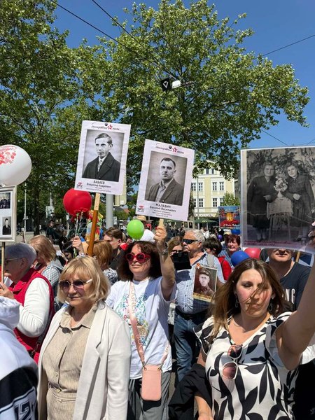Безсмертний полк Німеччина (1) акція "Безсмертного полку" в Аугсбурзі 2026