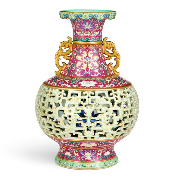 китайская ваза, китайский фарфор, ваза императора