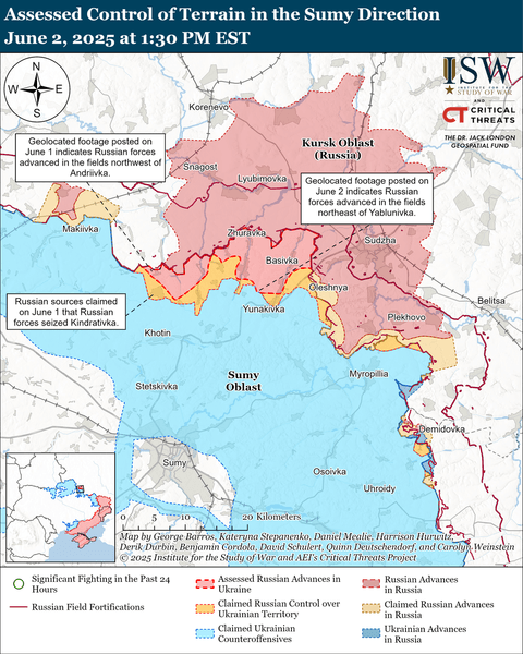 Российская армия в Сумской области