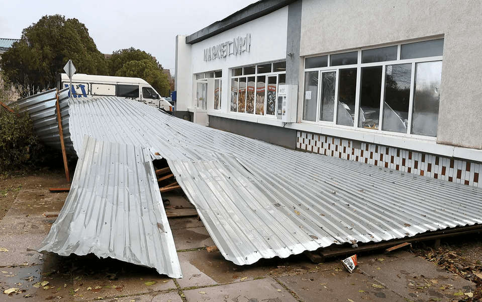 Шторм, Крим