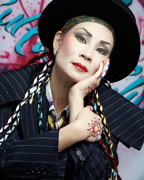 люси лью, бой джордж, фотосессия