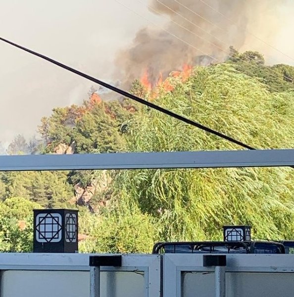 Туреччина, пожежа, дим,