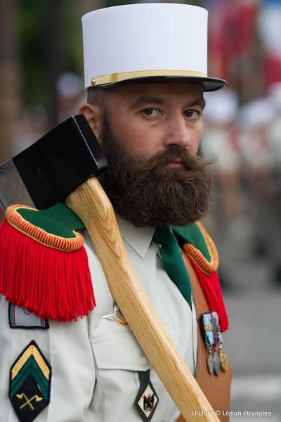 французский легион, иностранный легион, парадная форма