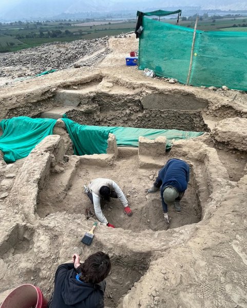 перу, храм, фреска