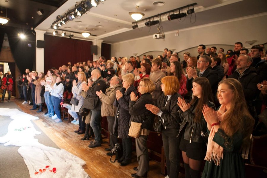 Театр Леси Украинки, премьера, киевский театр, театр русской драмы