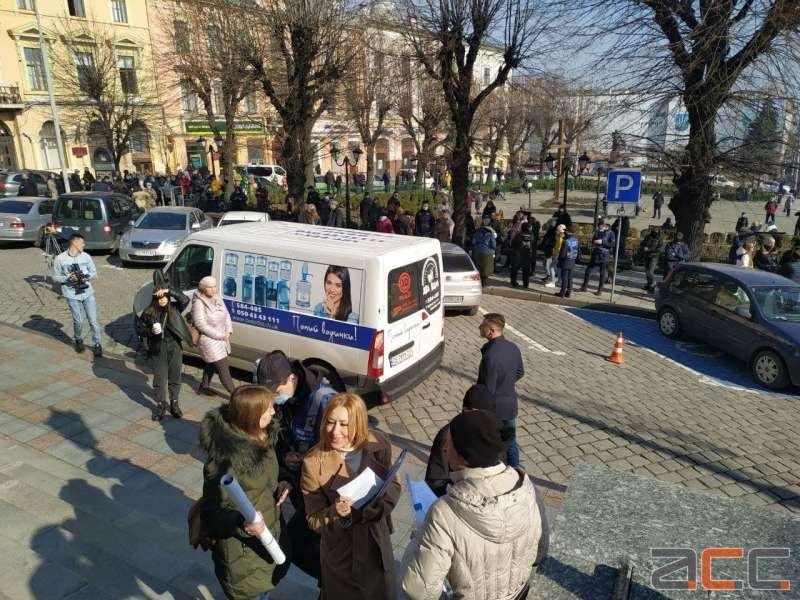 Черновцы, красная зона, предприниматели, протест,