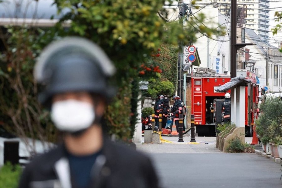 Стрельба в Японии: полиция на месте событий