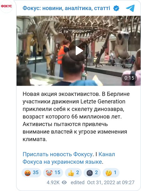 Одна из активисток привела в музей и своего ребенка