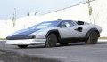 Прототип Lamborghini Countach Evoluzione (1987 год) с монококом и частично панелями кузова из углеродного волокна | Фото: Lamborghini