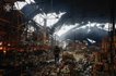 фото вигорілого ангару у Києві, 8 липня