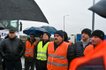 Мітинг українських перевізників на кордоні з Польщею