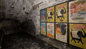 Лондон, метро, заброшенный туннель, плакаты