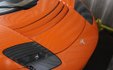 Tesla Roadster Very Orange