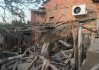 Последствия обстрела Днепропетровской области