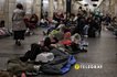 Кияни у метро під час нічної атаки РФ 29 червня