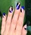 синий маникюр, синий лак, модный маникюр, тренды маникюра