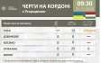 Информация о состоянии очередей перед пунктами пропуска с соседними государствами