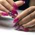 маникюр фуксия, цвет фуксии, модный маникюр, тренды маникюра, тренды осени, тренды зимы
