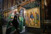 патриарх кирилл, троица, икона троица, скандал, третяковская галерея, андрей рублев