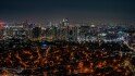 виды Сеула, вид на ночной город