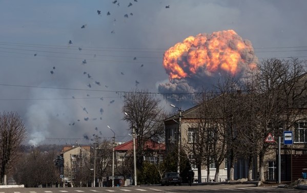 Склад в Балаклее взорвался не из-за атаки российских БПЛА. Был подрыв изнутри, – отчет ВСК